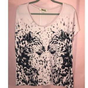 Decree pink cheetah t-shirt